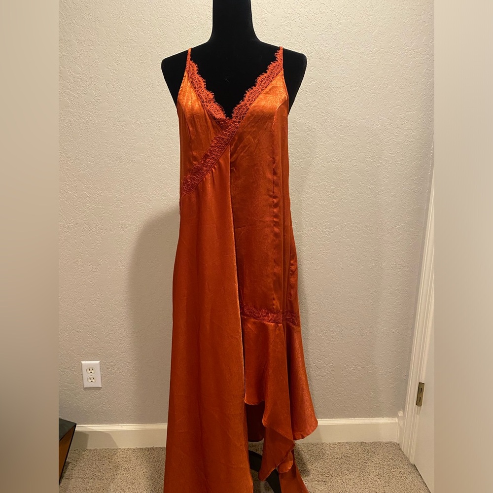 Satin Dress